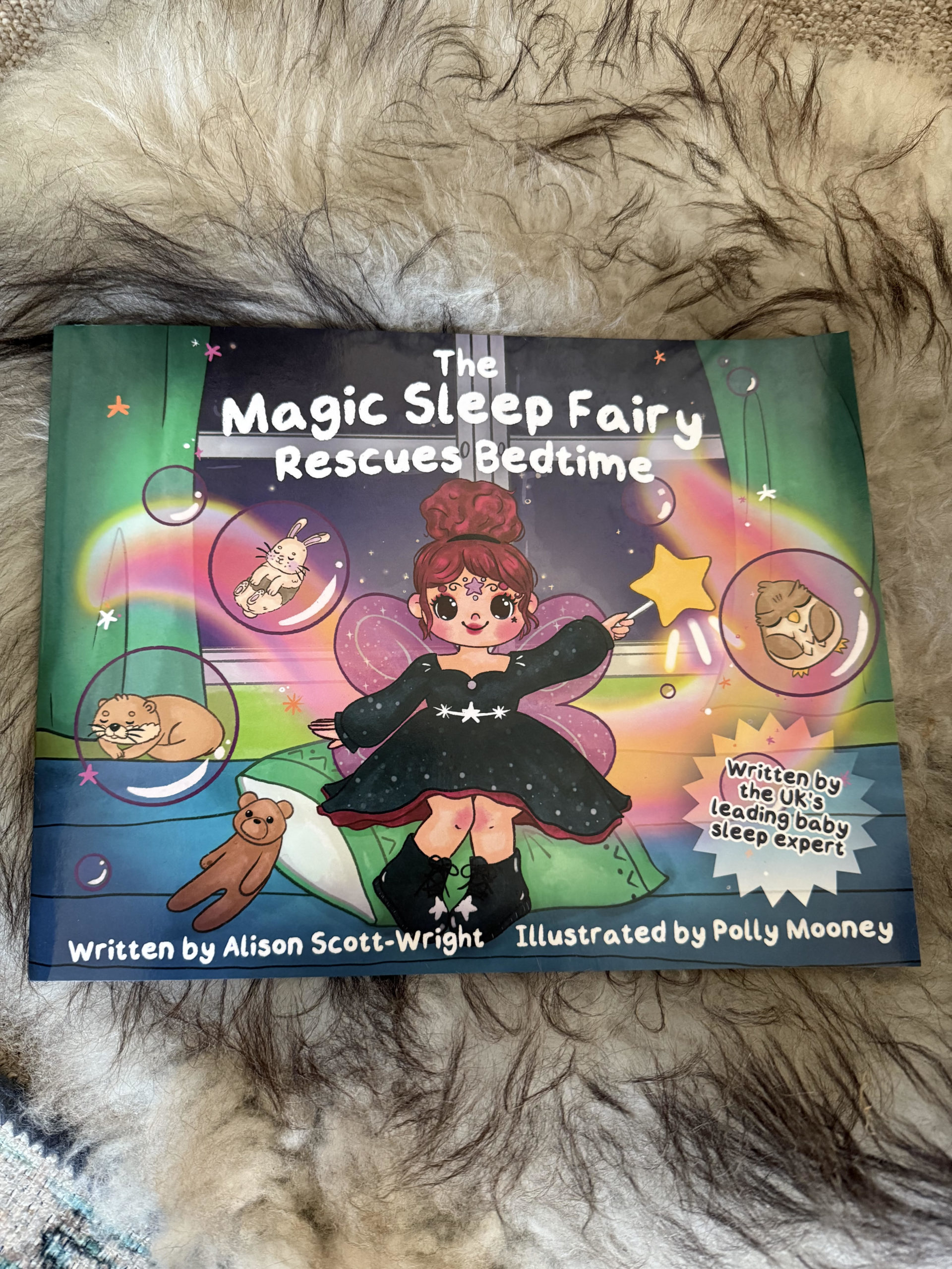 Signed Paper Back Copy - The Magic Sleep Fairy Rescues bedtime.